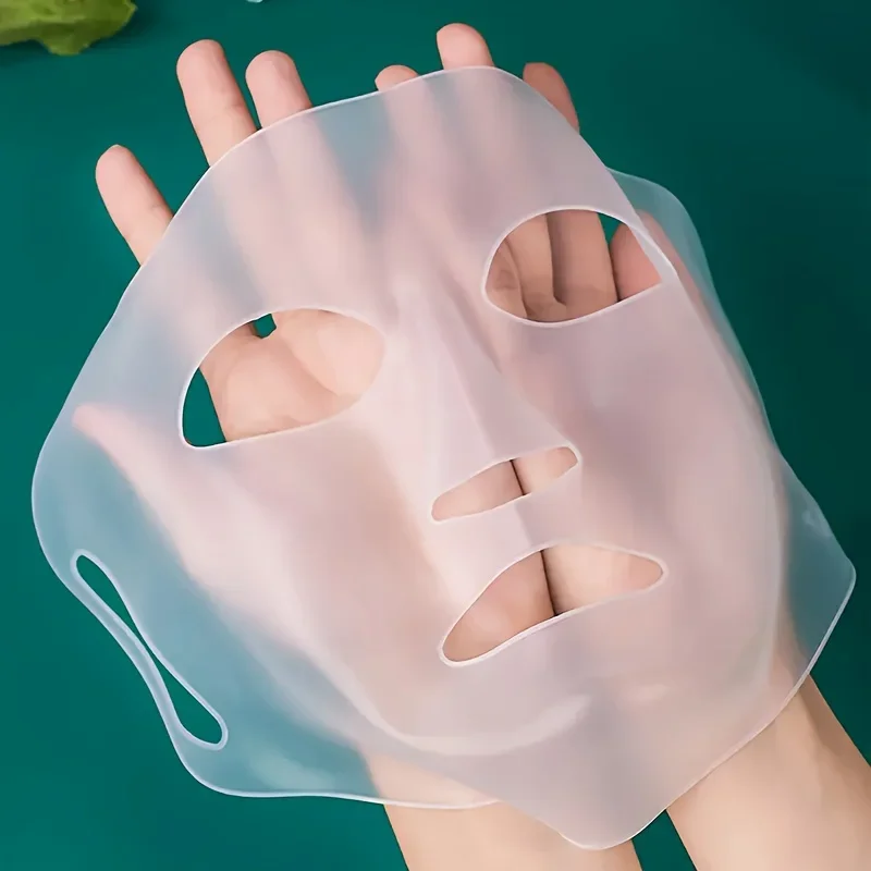 3D Silicone Face Mask Women Skin Care Moisturizing Lifting Firming Anti Wrinkle Reusable Gel Sheet Mask Facial Skin Care Tool - Image 4