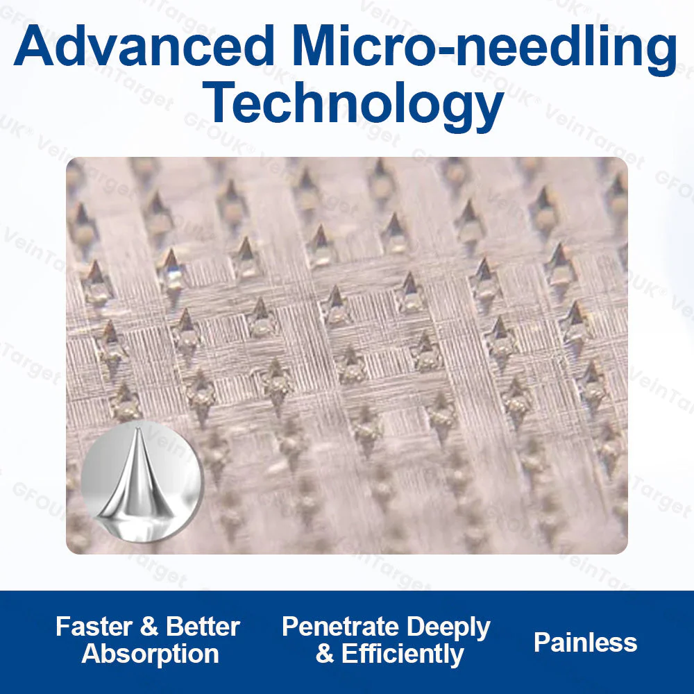 🇬🇧💙👨‍⚕️✅GFOUK® VeinTarget Microneedle Patch⚡Instant Relief, Long-Term Results - Image 11